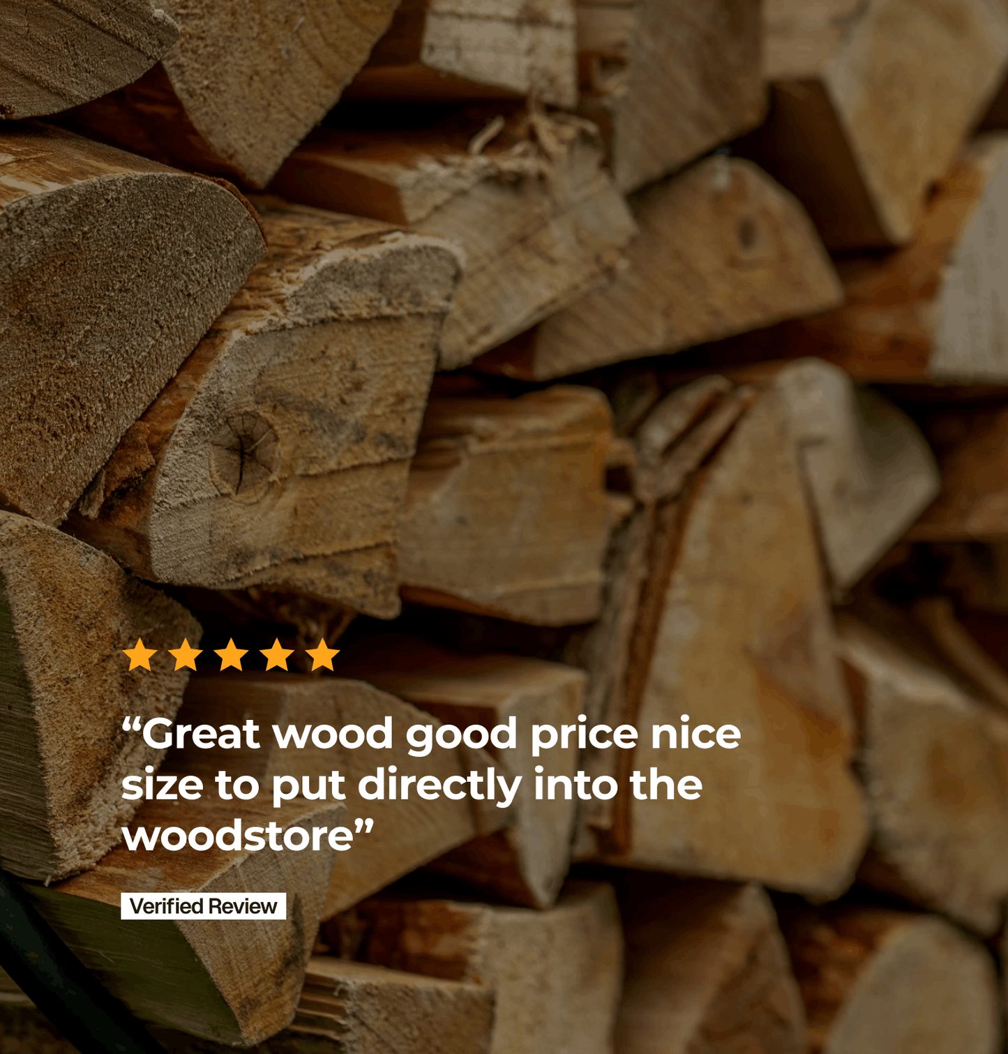 Homefire Kiln Dried Hardwood Logs - Bulk Bag (0.8m3)