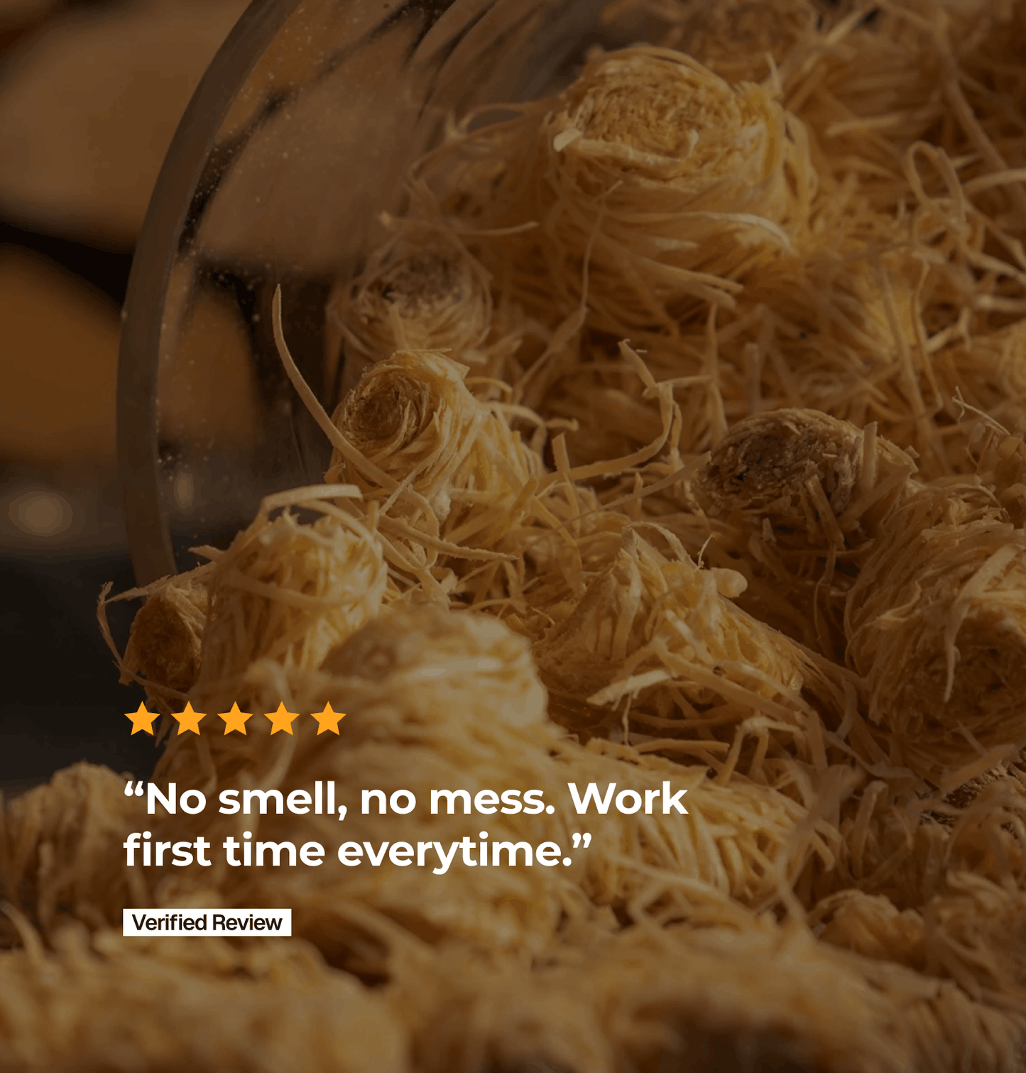 Homefire Twizlers (Wood Wool) Natural Firelighters