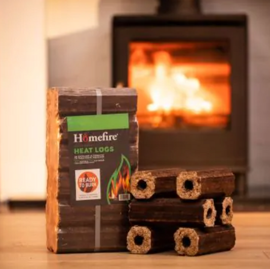 Stacked Homefire Shimada Heat Logs