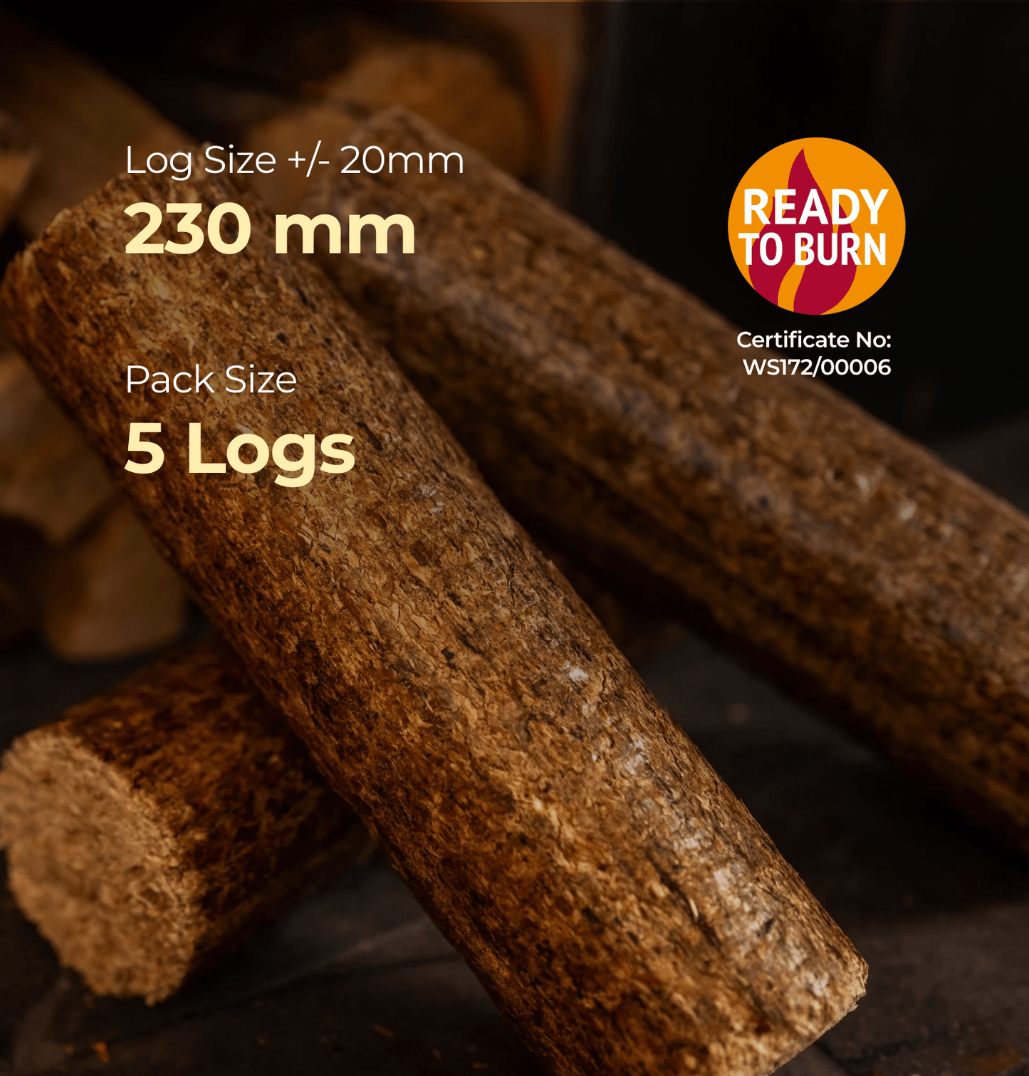 Eco Fire Logs - 5 Pack