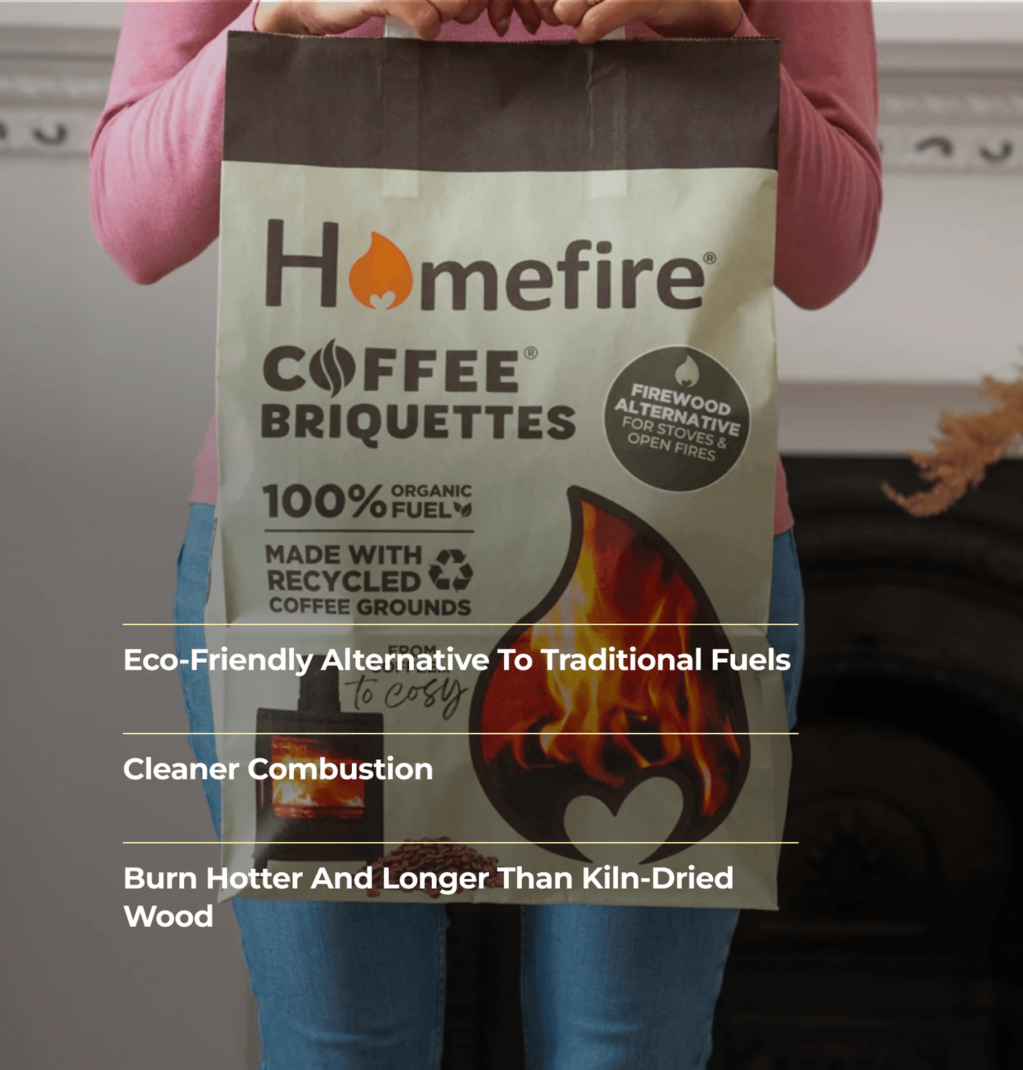 Homefire Coffee Briquettes