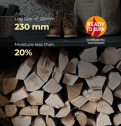 Homefire Kiln Dried Firewood - Large Crate