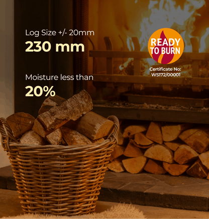 Homefire Kiln Dried Firewood - Standard Crate