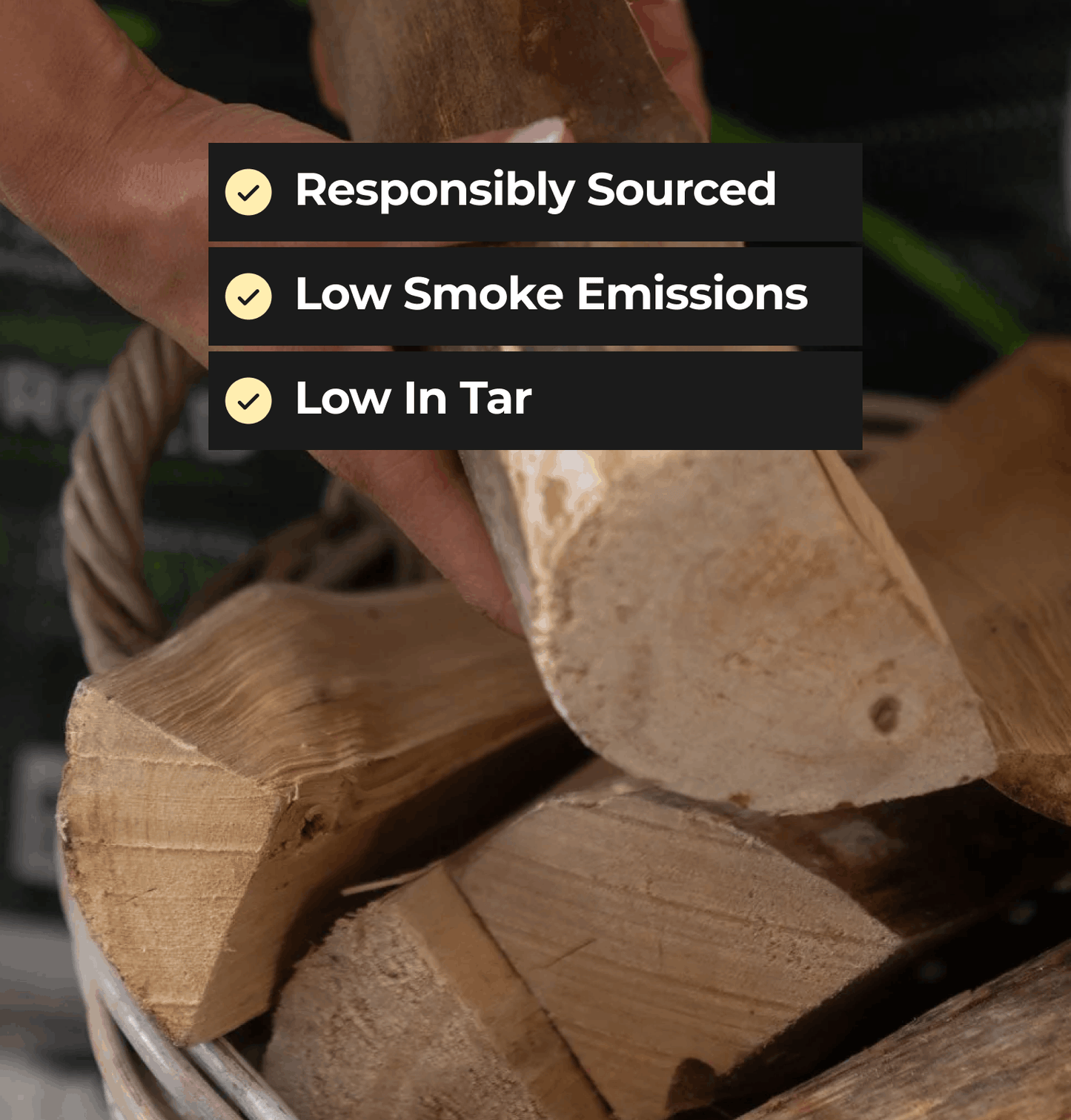 Homefire Kiln Dried Firewood - Standard Crate