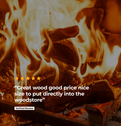 Homefire Kiln Dried Hardwood Logs - Bulk Bag (0.6m3)