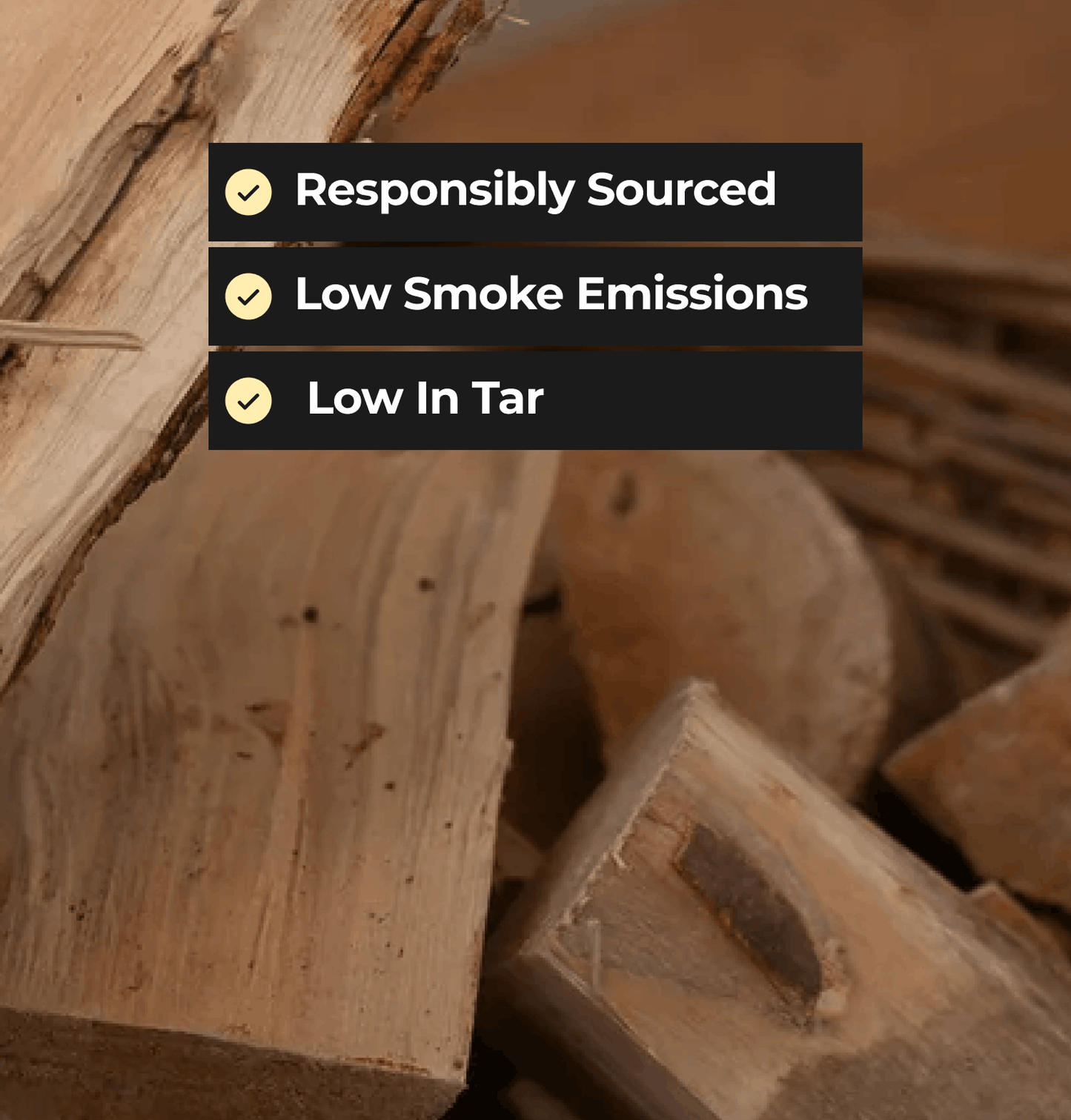 Homefire Kiln Dried Hardwood Logs - Bulk Bag (0.6m3)