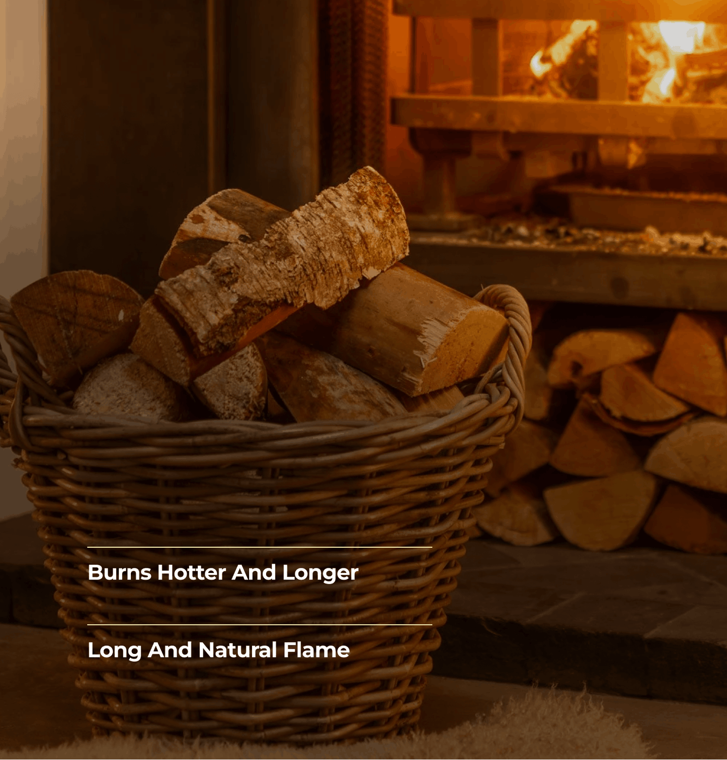 Homefire Kiln Dried Hardwood Logs - Bulk Bag (0.8m3)
