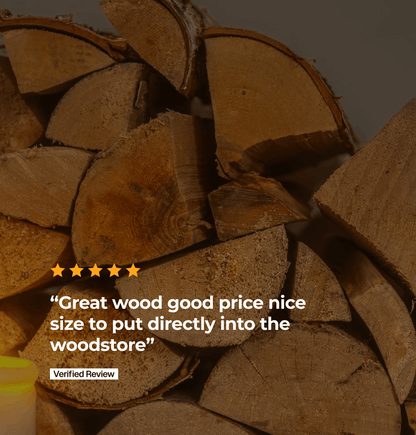 Homefire Kiln Dried Hardwood Logs - Bulk Bag (1.6m3)