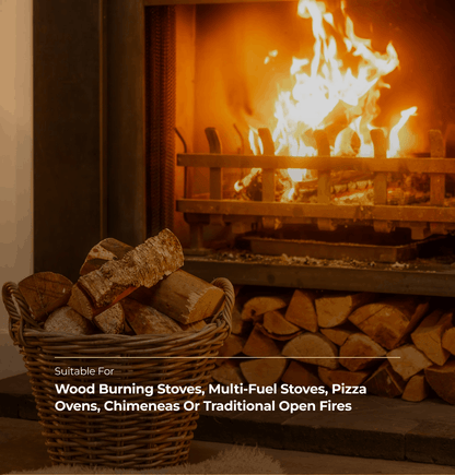 Homefire Kiln Dried Hardwood Logs - Bulk Bag (1.6m3)