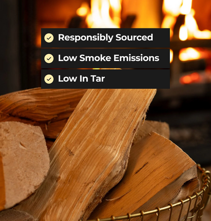 Homefire Kiln Dried Hardwood Logs - Bulk Bag (1.6m3)