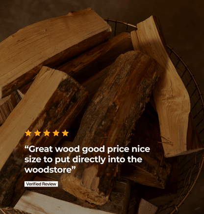 Homefire Kiln Dried Hardwood Logs - Bulk Bag (1m3)