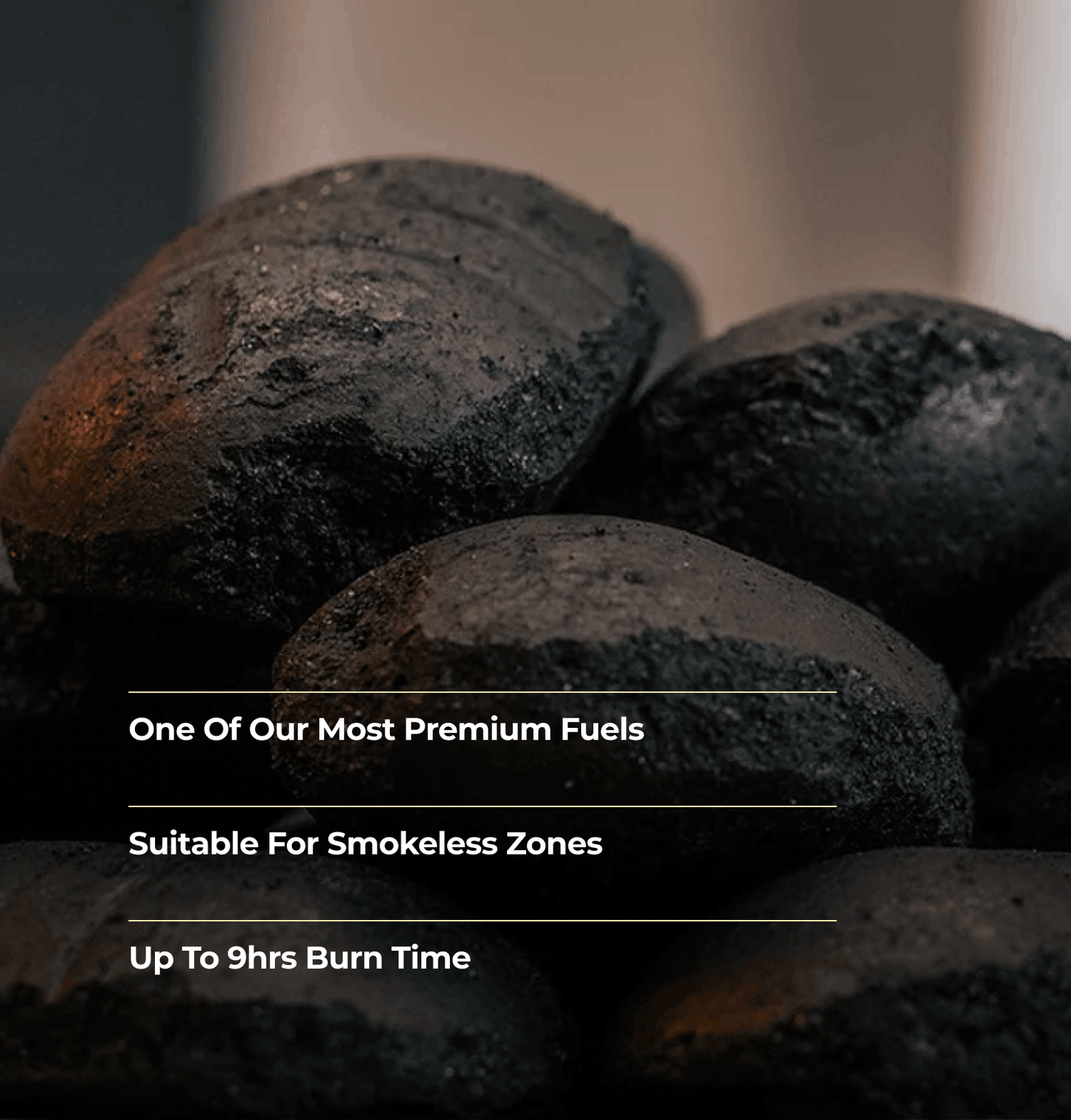 Homefire Ovals Smokeless Coal 25kg
