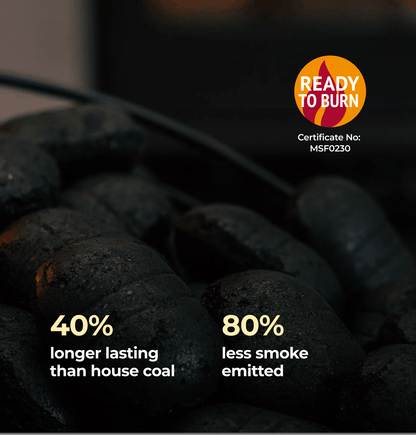Homefire Ovals Smokeless Coal 25kg