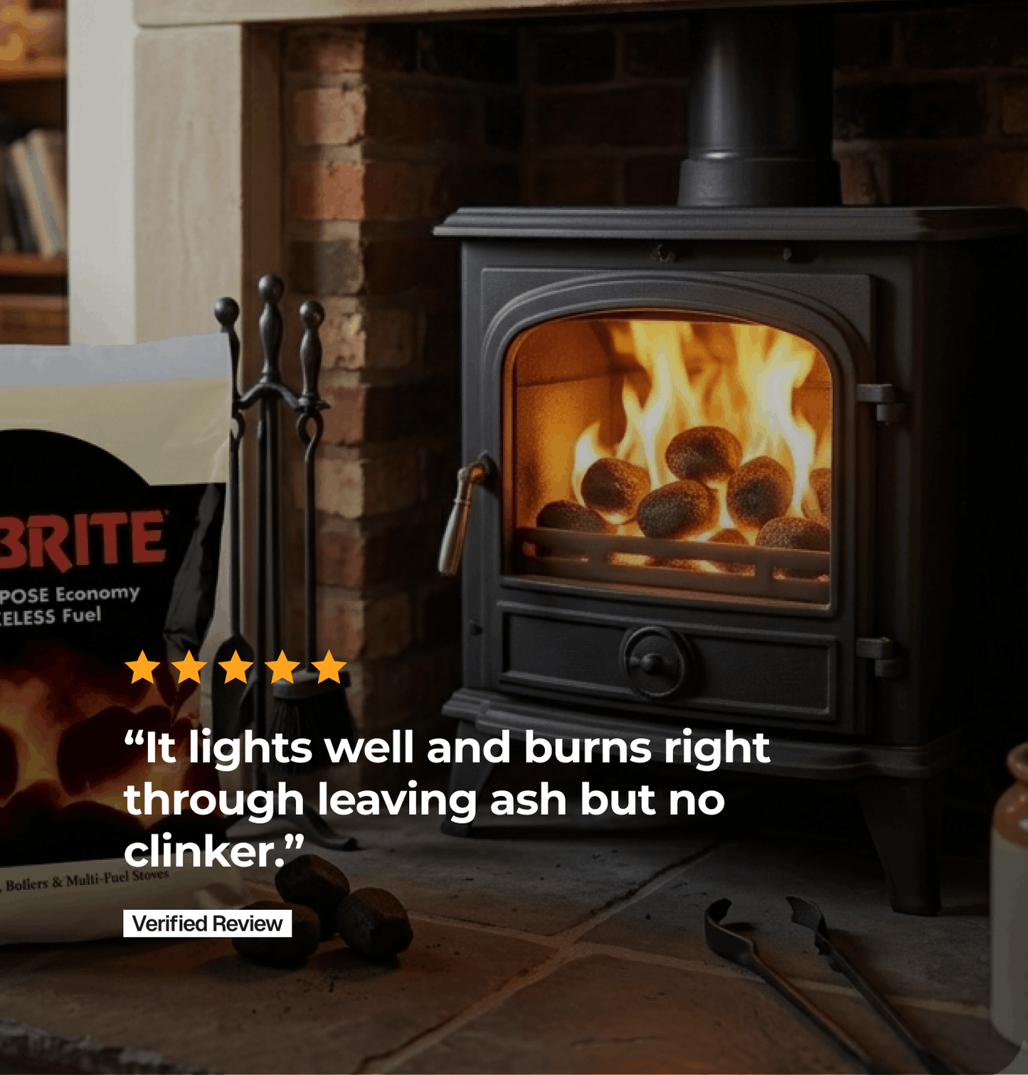Taybrite Smokeless Coal - 25kg