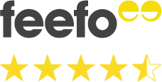 4.6 stars on Feefo